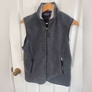 Vintage Patagonia Women’s Large Synchilla Women’s Made In USA Gray Fleece Vest